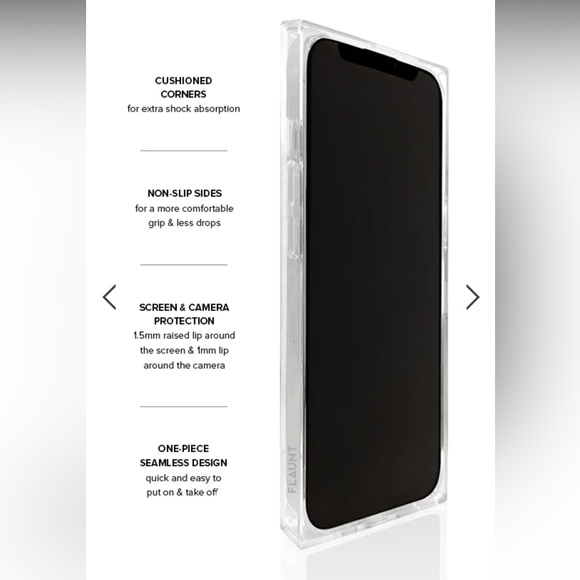 🦄Iridescent iPhone 15 Pro Square Flaunt Case🦄 - Picture 4 of 7